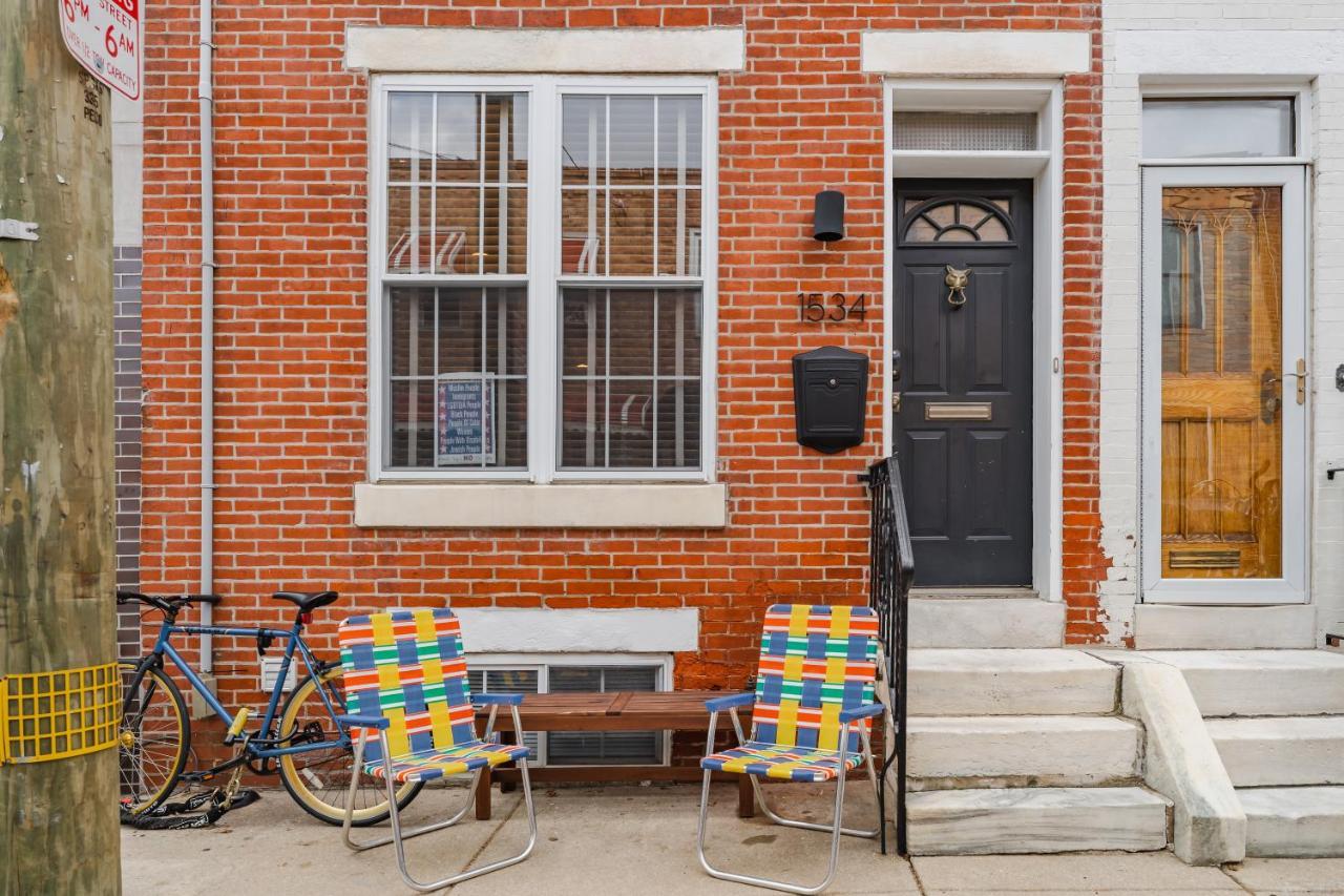 Bedroom In Thoughtfully Decorated East Passyunk Home Philadelphia Eksteriør bilde